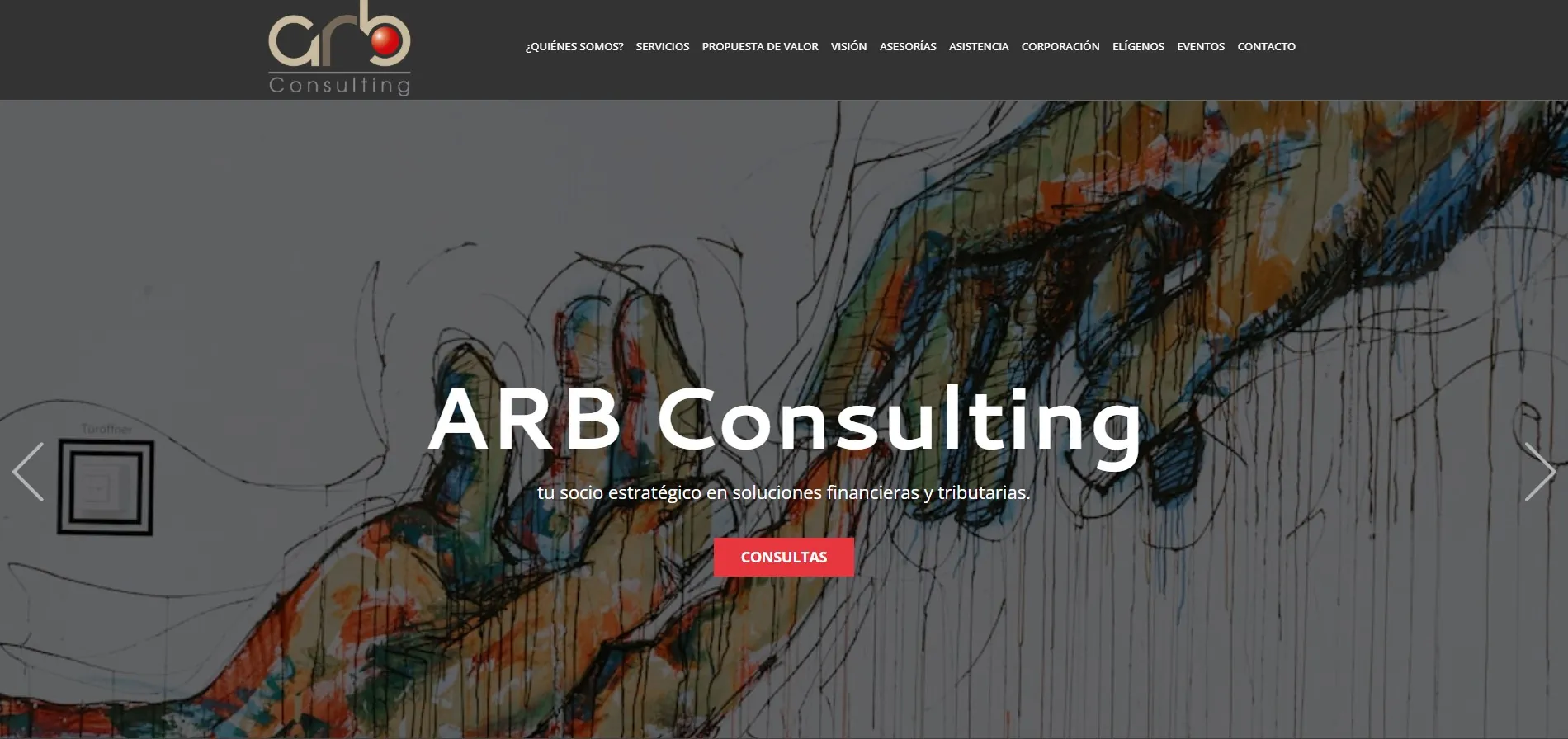 Sitio web ARB Consulting